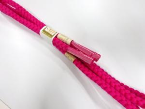 未使用品　正絹　手組帯締め